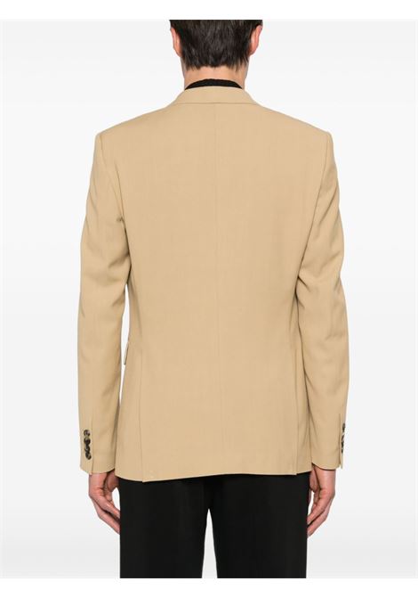 Beige single-breasted blazer - men DRIES VAN NOTEN | 2410204028312101